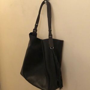 Allsaints Leather Tote Bag